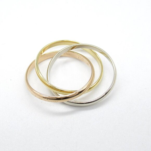 CARTIER 18k Yellow Gold Trinity Ring - Picture 5 of 8